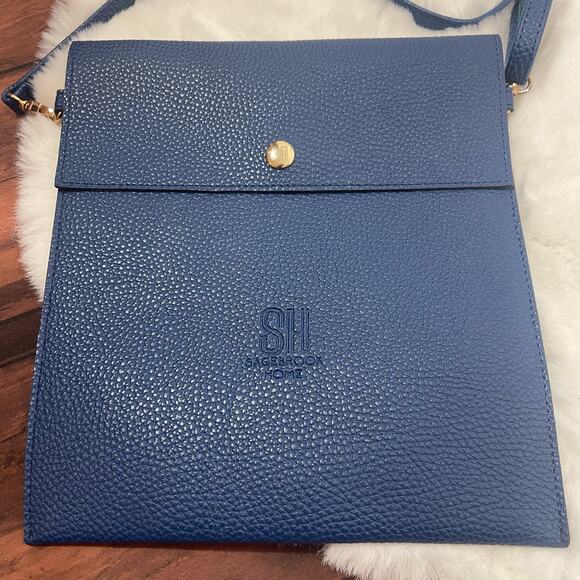 Sagebrook Home Blue Crossbody Purse Womens‎ - Picture 2 of 7